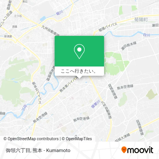 御領六丁目地図