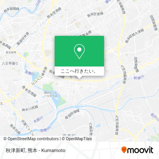秋津新町地図