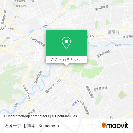 石原一丁目地図