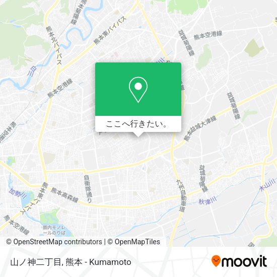 山ノ神二丁目地図