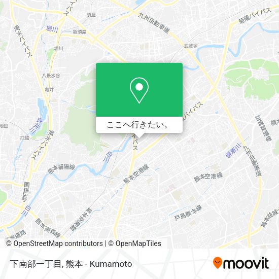 下南部一丁目地図