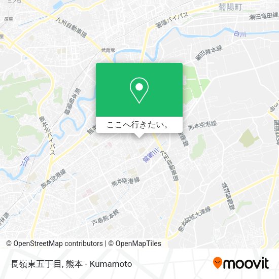 長嶺東五丁目地図