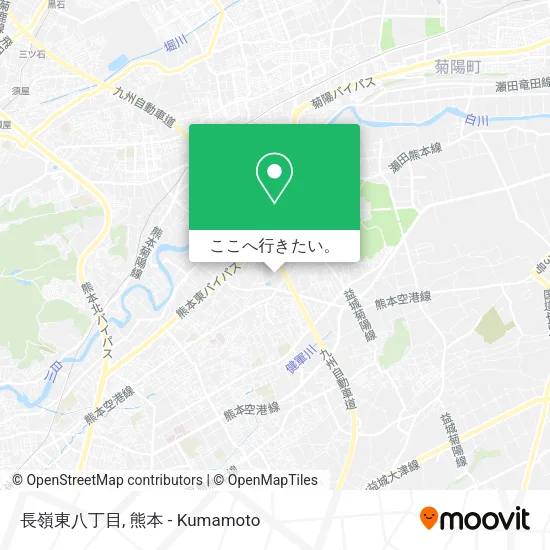 長嶺東八丁目地図