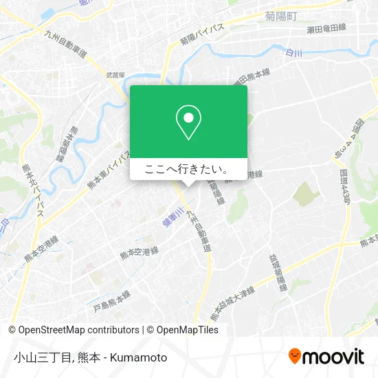 小山三丁目地図
