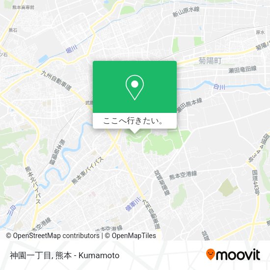 神園一丁目地図