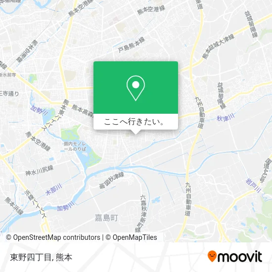 東野四丁目地図