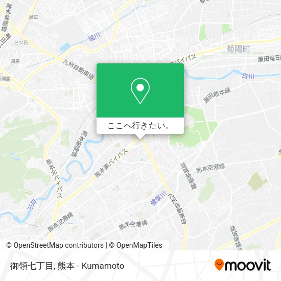 御領七丁目地図
