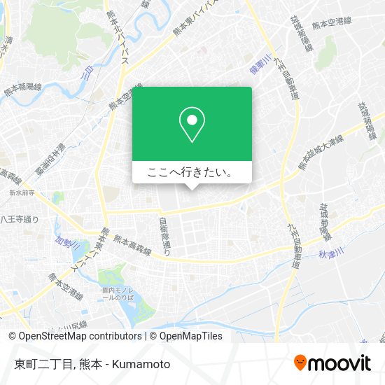 東町二丁目地図