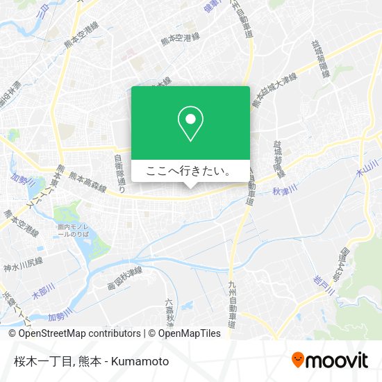 桜木一丁目地図