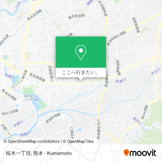 桜木一丁目地図