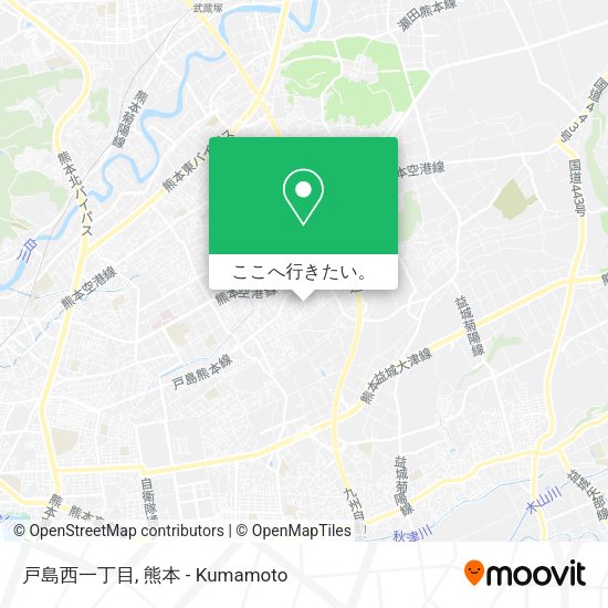 戸島西一丁目地図