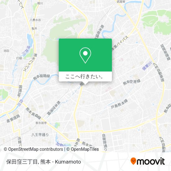 保田窪三丁目地図