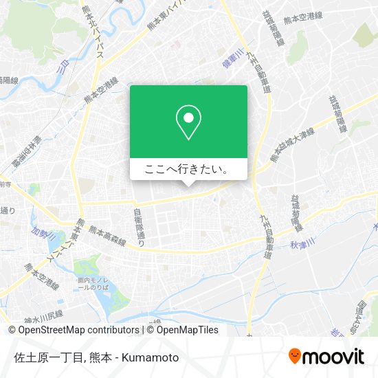 佐土原一丁目地図