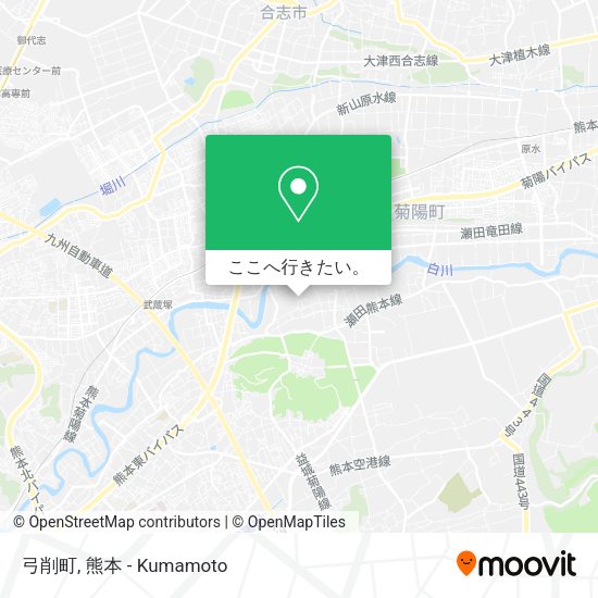 弓削町地図
