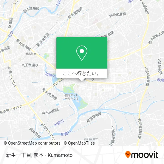 新生一丁目地図