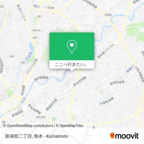 新南部二丁目地図