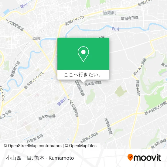 小山四丁目地図