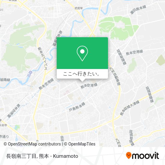 長嶺南三丁目地図