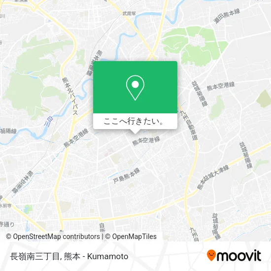長嶺南三丁目地図