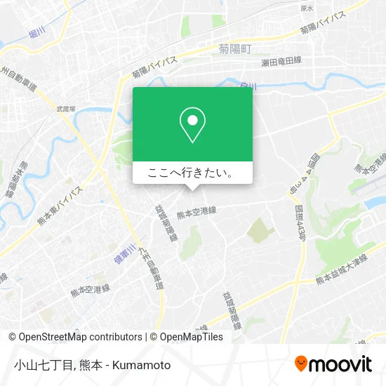 小山七丁目地図