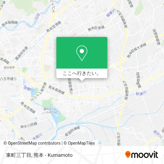 東町三丁目地図