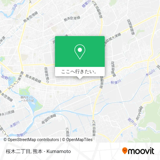 桜木二丁目地図