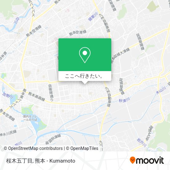 桜木五丁目地図