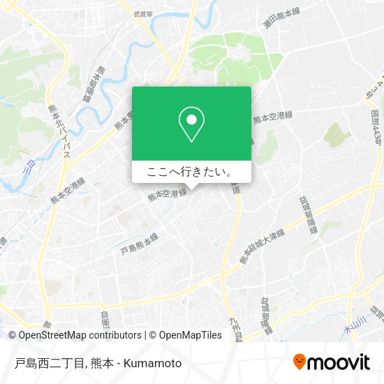 戸島西二丁目地図