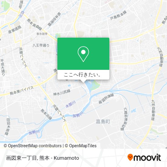 画図東一丁目地図