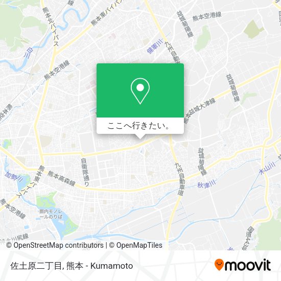 佐土原二丁目地図