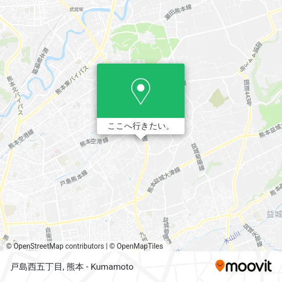 戸島西五丁目地図
