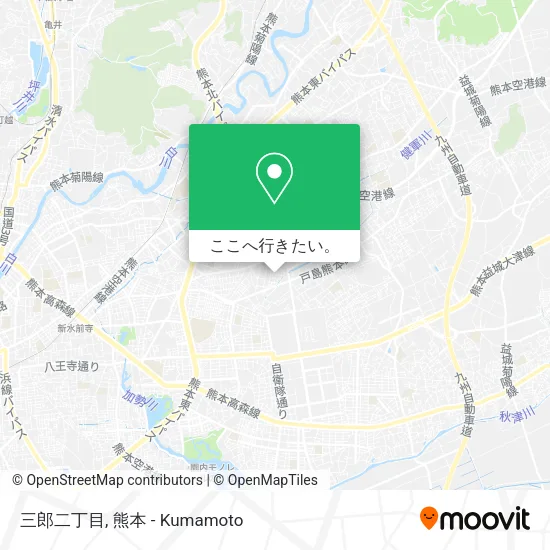 三郎二丁目地図