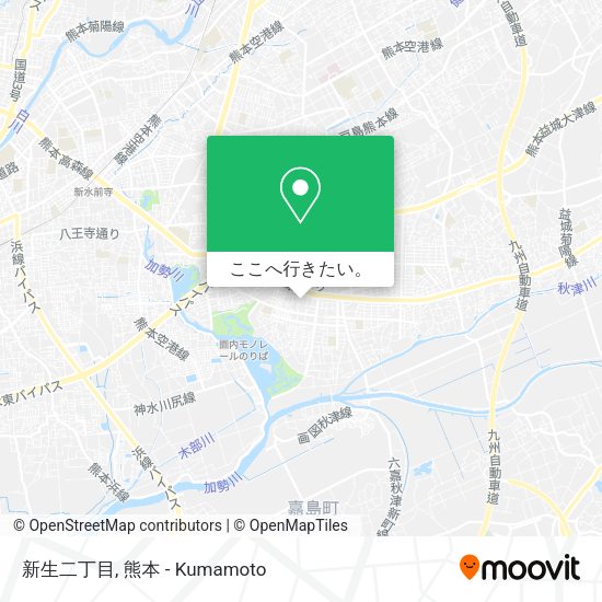 新生二丁目地図
