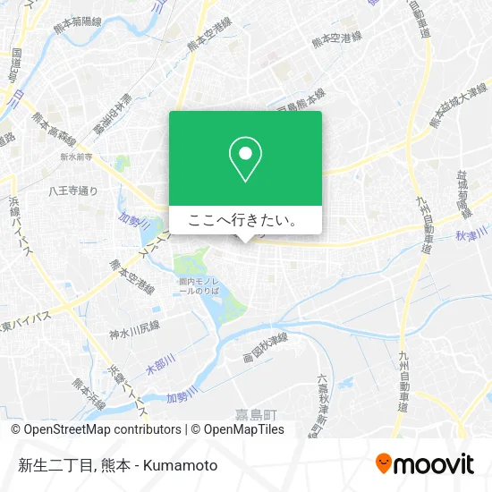 新生二丁目地図