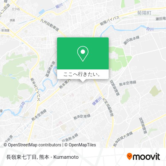 長嶺東七丁目地図