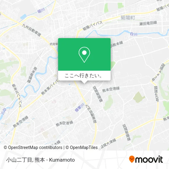 小山二丁目地図