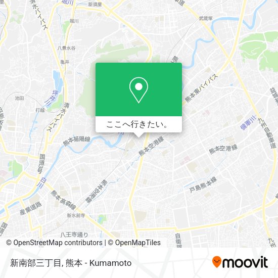 新南部三丁目地図