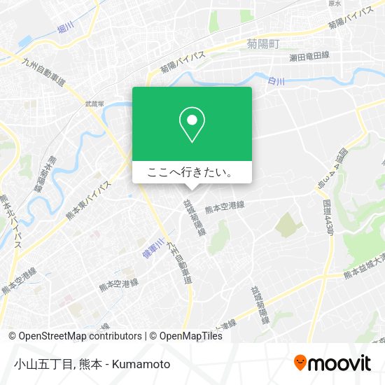 小山五丁目地図