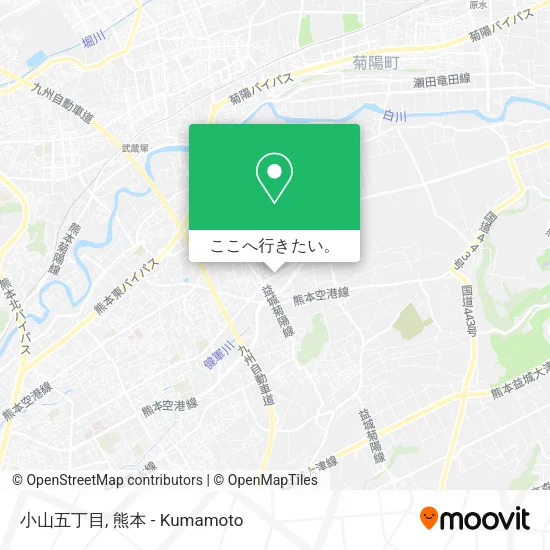 小山五丁目地図