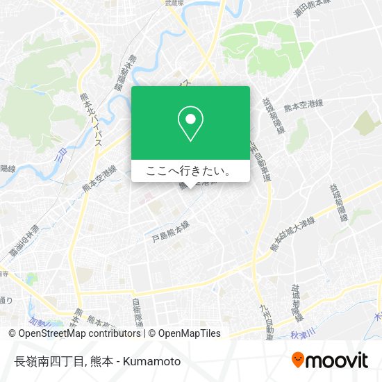 長嶺南四丁目地図