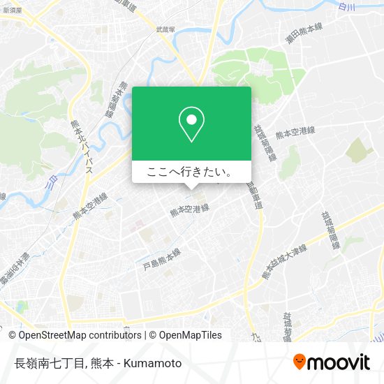 長嶺南七丁目地図