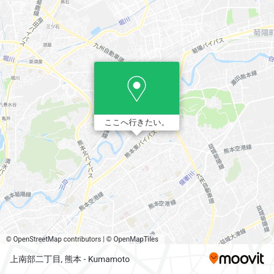 上南部二丁目地図