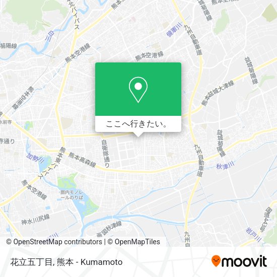 花立五丁目地図