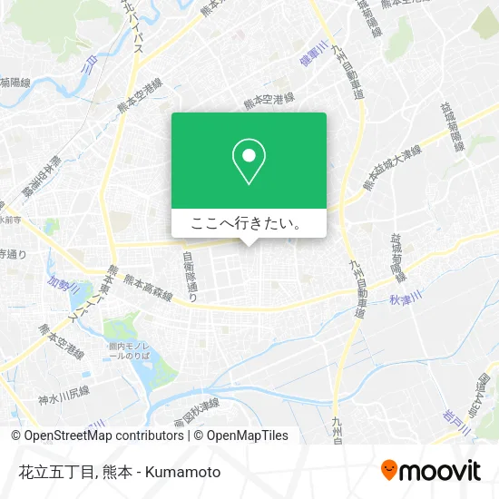 花立五丁目地図