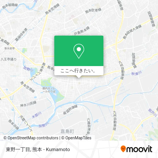 東野一丁目地図