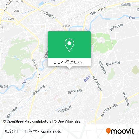 御領四丁目地図