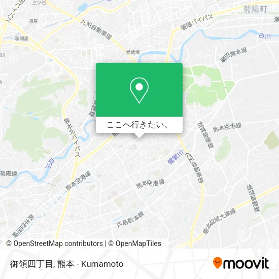御領四丁目地図