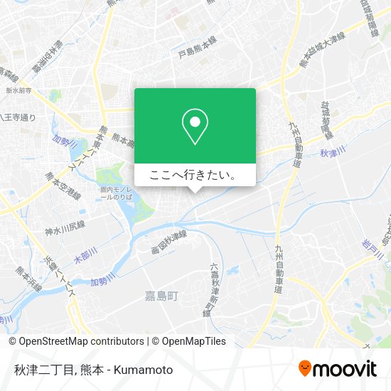 秋津二丁目地図
