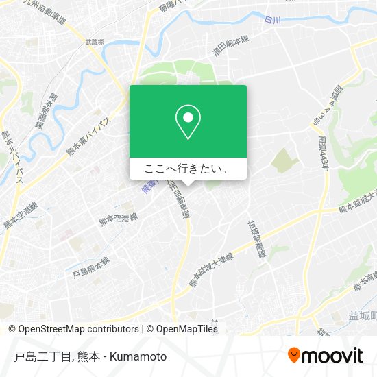 戸島二丁目地図