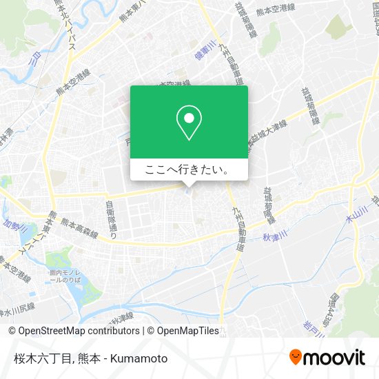 桜木六丁目地図